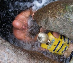 cascada escondida