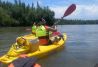 Kayak en el Rio Negro